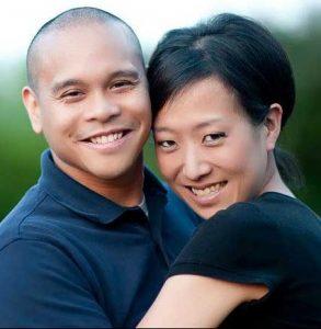 Asian couple